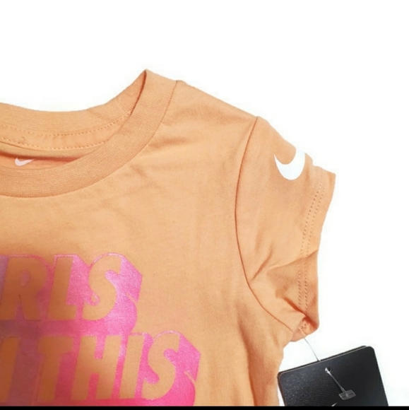 NWT Nike toddler girl 2T "girls run this" - Picture 2 of 9
